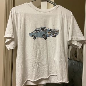 Cropped Brandy Melville Graphic Tee